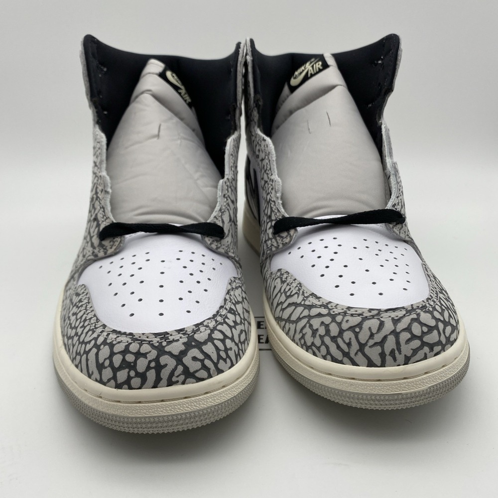 Size 12.5 - Air Jordan 1 Retro OG High White Cement (DZ5485-052) - Picture 5 of 9